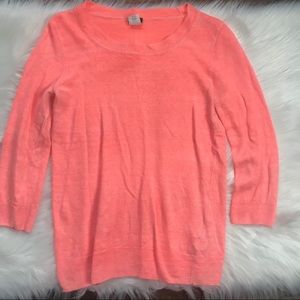 J.Crew Tippi Sweater in Garment Dyed Linen - XS